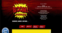 Desktop Screenshot of boomburgerwhb.com